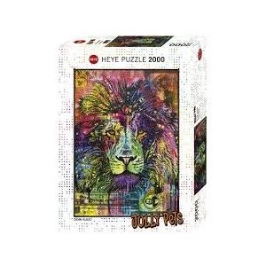 [PZLIONSHEART2000P] Puzzle 2000P Jolly Pets Lions Heart Heye