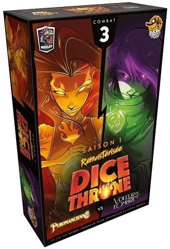 [DICETHRONEPYROMANCIENNEVS] Dice Throne - Pyromancienne VS Voleur de l’Ombre