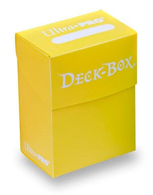 [DECKBOXJAUNE] Deckbox - jaune