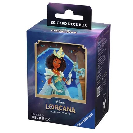 [DECKBOXCIELSCINTILLANTTIA] Deck Box Tiana, Lorcana Ciel Scintillant