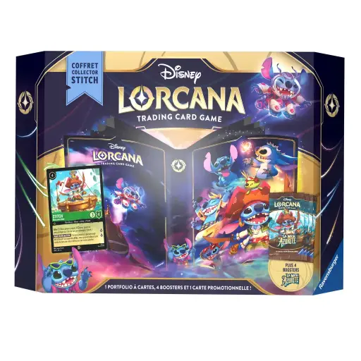 [COFFRETCADEAUSTITCHMERAZU] Lorcana - Coffre Cadeau Collector Stitch - La Mer Azurite