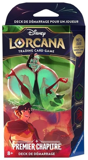 [DECKCIELSCINTILLANTELSA] Deck Elsa / Ralph (Améthyste/Rubis) - Lorcana Ciel Scintillant, Set 5