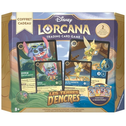 [COFFRETCADEAUTERRESDENCRE] Coffret cadeau Lorcana - les Terres d'Encres