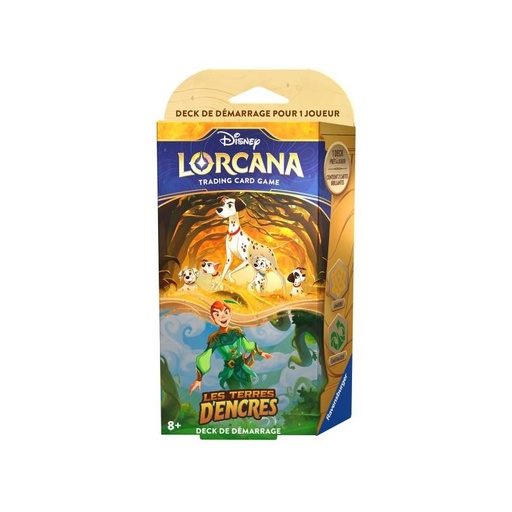 [DECKTERRESDENCRE101DALMAT] Deck Dalmatiens / Peter Pan (Ambre/Emeraude), Lorcana les Terres d'Encres