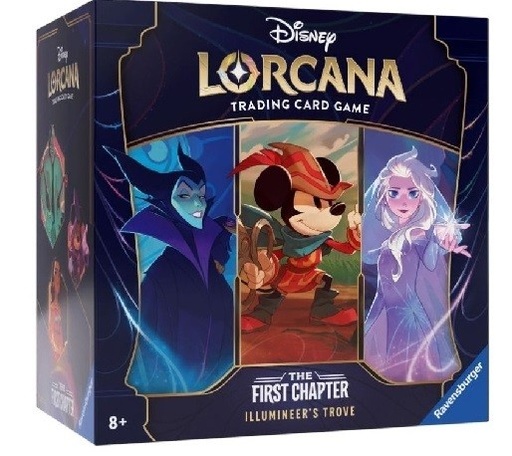 [ILLUMINEERSTROOVEFIRSTCHA] Lorcana : Illumineer's Trove pack - First Chapter NB : pack en VO !