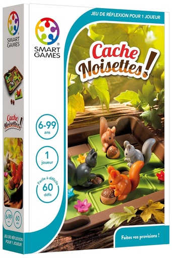 [CACHENOISETTE] Cache-noisettes "compact" - Smart Games
