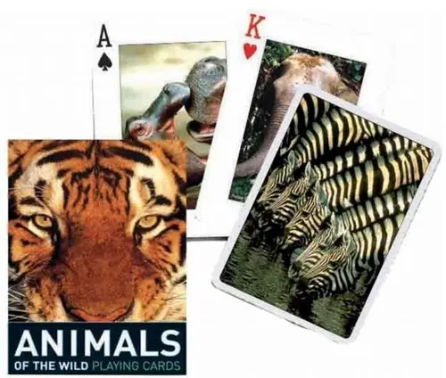 [54CANIMALSOFTHEWILD] 54 Cartes Animals of the wild
