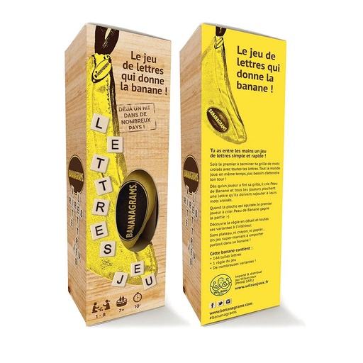 [BANANAGRAMSBOITE] Bananagrams en boite