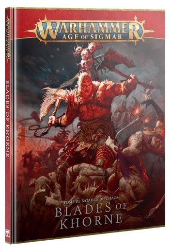[BATTLETOMEBLADESOFKHORNE] Tome de bataille: Blades of khorne
