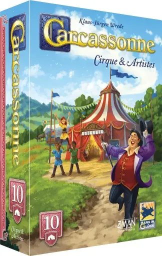 [CIRQUEETARTISTES] Carcassonne - Extension Cirque et Artistes