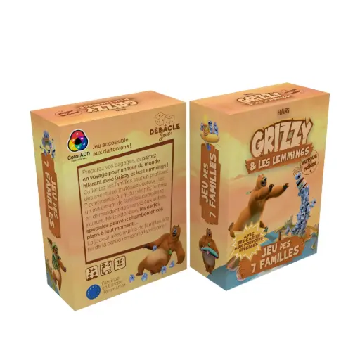 [7FAMILLESGRIZZYLEMMINGS] Grizzy & les Lemmings - Jeu de 7 Familles