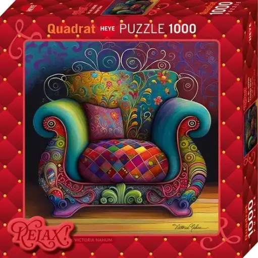 [PZLOUNGECHAIR1000P] Puzzle Lounge Chair - 1000 pièces - Heye