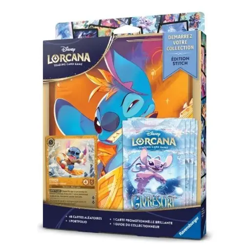 [DEMARREZCOLLECGIVRESORT] Lorcana - Coffret "Démarrez votre collection" - Stitch Givresort
